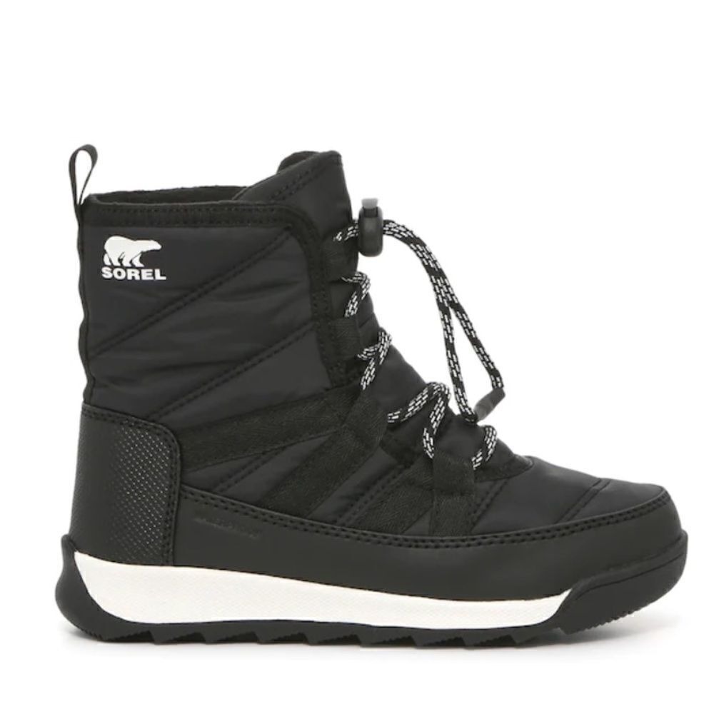 SOREL Whitney II Short Waterproof Insulated Boot, Toddler Size 9, Black,‎ NWT